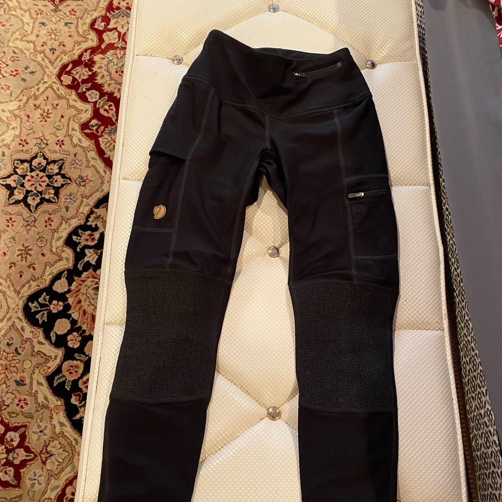 Fjallraven Abisko Trekking Tight black leggings